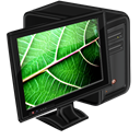 Computer, Leaf, My Icon