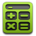 Calculator, Green Icon