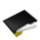 Documents, Inside, My, Yellow Icon