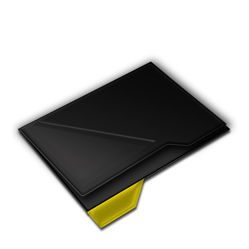 Empty, Folder, Yellow Icon