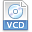 Extension, File, Vcd Icon