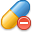 Delete, Pill Icon