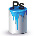 Bucket, Paint, Ps Icon