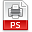 Extension, File, Ps Icon