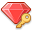 Key, Ruby Icon