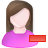 Female, Remove, User Icon