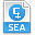 Extension, File, Sea Icon