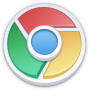 Chrome, Lite, Round Icon