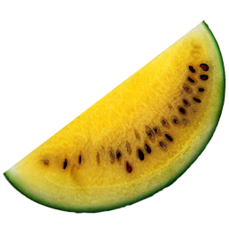 Watermelon, Yellow Icon
