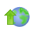 Earth, Up Icon