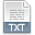 Extension, File, Txt Icon