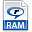 Extension, File, Ram Icon