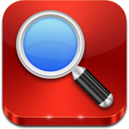 Red, Search Icon