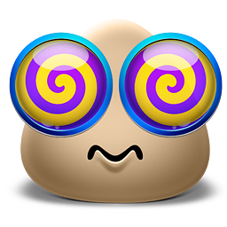 Dizzy, Emoticon Icon