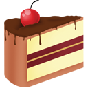 Cake, Chocolate, Cream, Ice Icon