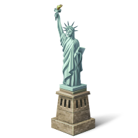 Liberty, New, York Icon