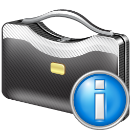 Briefcase, Info Icon