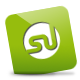 Green, Stumbleupon Icon