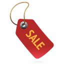 Label, Red, Sale Icon