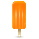 Cream, Ice, Orange Icon