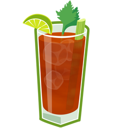 Bloody, Cocktail, Mary Icon