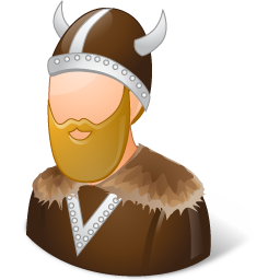 Male, Viking Icon