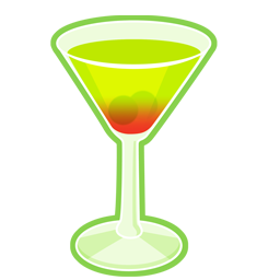 Cocktail, Japanese, Slipper Icon