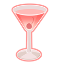 Cocktail, Rose Icon