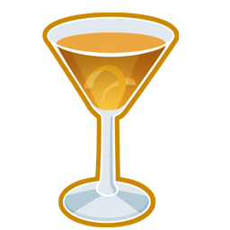 Cocktail, Dry, Manhattan Icon