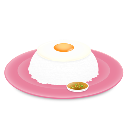 Egg+Rice, Png Icon