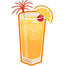Cocktail, Harvey, Wallbanger Icon