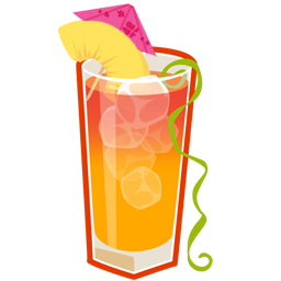 Cocktail, Mai, Tai Icon