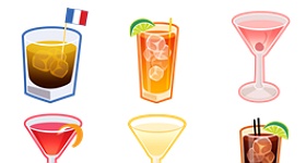 Cocktails Icons