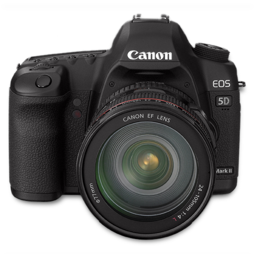 5d, Canon, Front, Up Icon