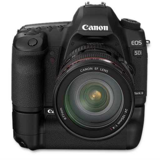 5d, Bg, Canon, Front, Up Icon