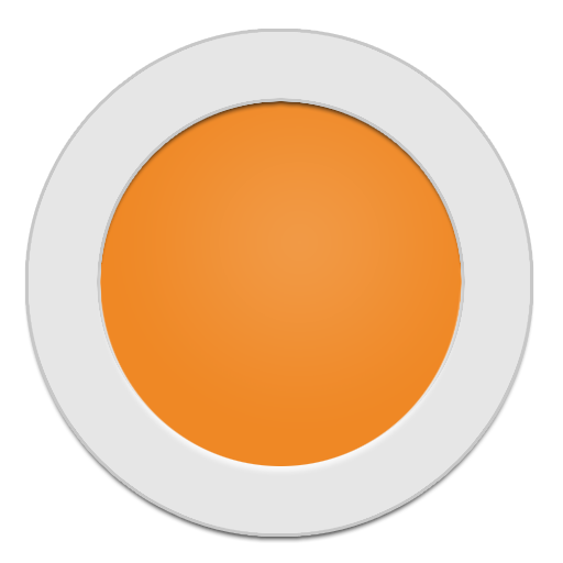 Circle, Orange Icon