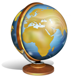 Earth, Globe Icon