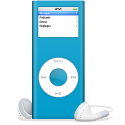 Bleu, Ipod, Nano Icon