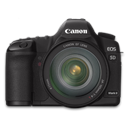 5d, Canon, Front Icon