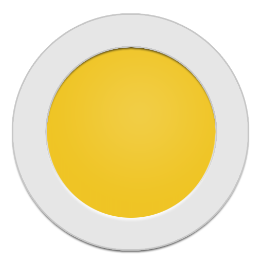 Circle, Yellow Icon