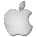 Apple, Gris Icon