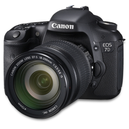 7d, Canon, Side Icon