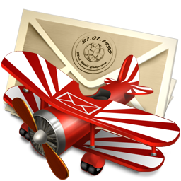 Mail, Plane Icon