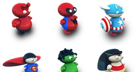 Archigraphs Super Heroes Icons