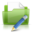 Folder, Write Icon