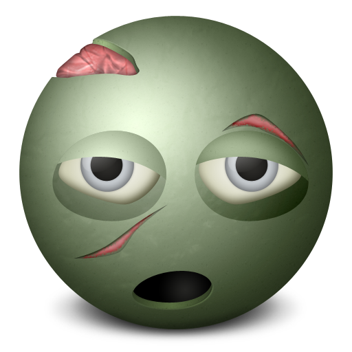 Emoticon, Zombie Icon