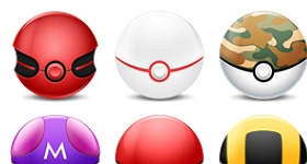 Poke Balls Icons