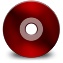 Black, Cd, Red Icon