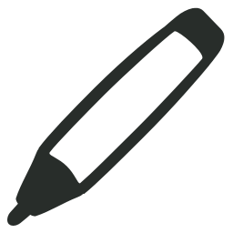 Marker, Outline Icon