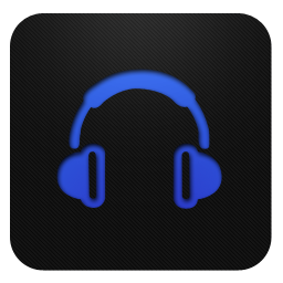 Blueberry, Headphones Icon